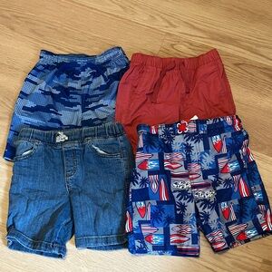 Kids Colorful Shorts Set